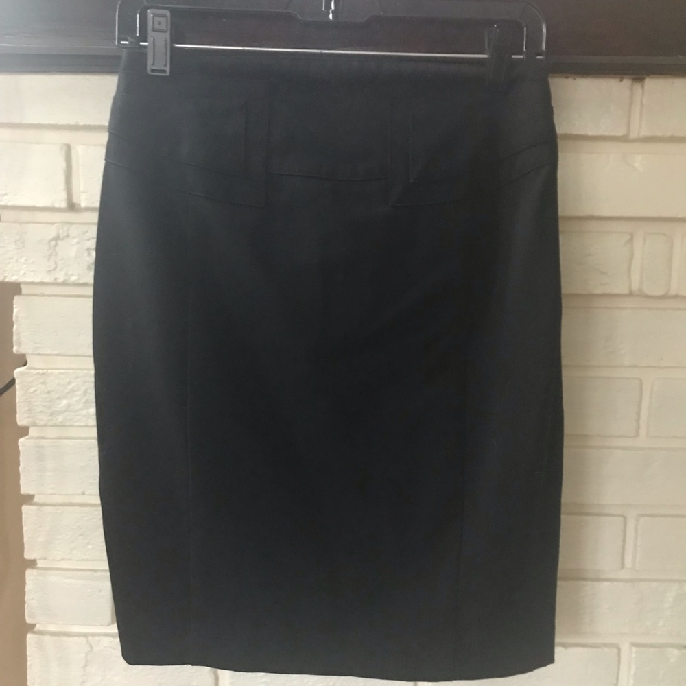 Black express pencil skirt